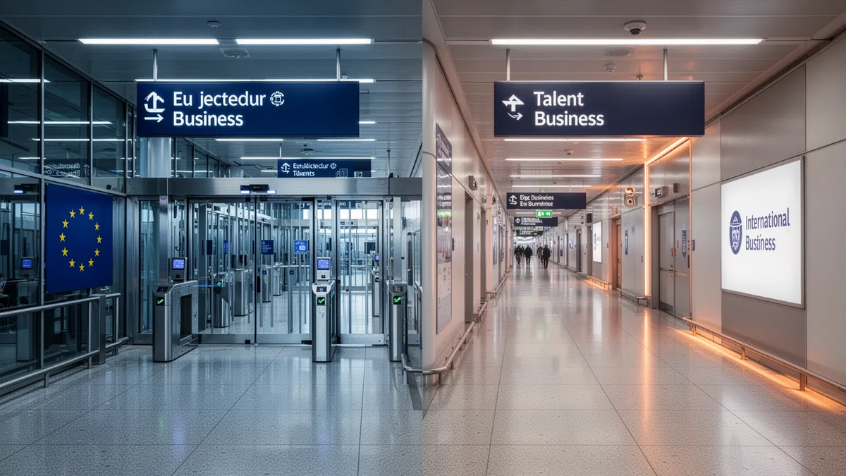 EU-Strategie: Strenge Grenzen, offene Türen für Talente - Foto: über boerse-global.de