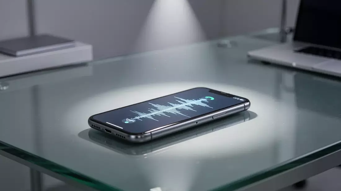 iPhone: Eingebaute Gesprächsaufzeichnung setzt neue Standards Illustration mit AI erstellt übermittelt durch boerse-global.de