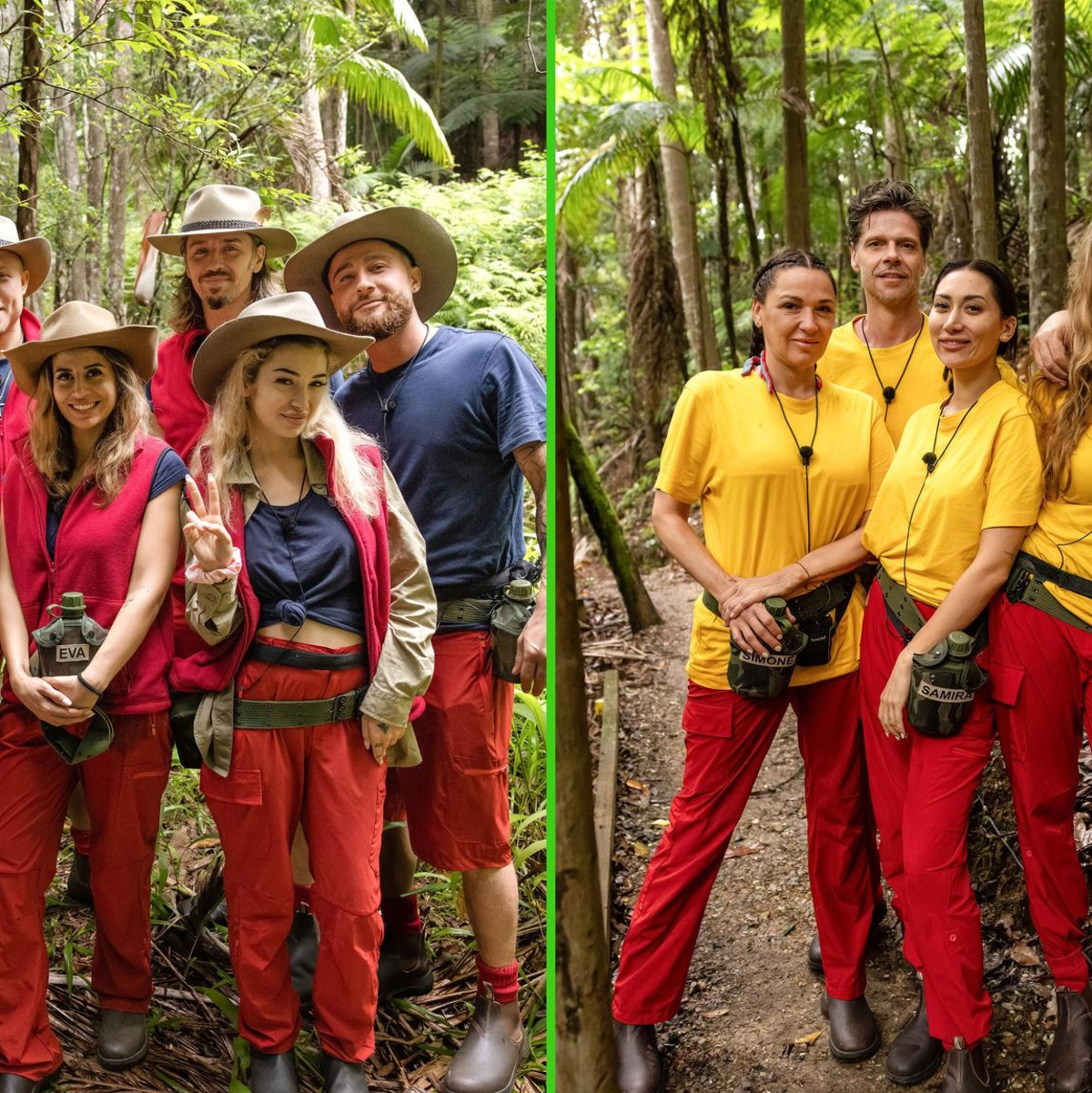 Die Bewohner des Dschungelcamps wohnen seit dem zweiten Tag alle zusammen.  - Foto: Patrick Heffels/RTL/dpa