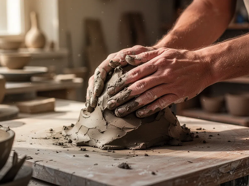 Tonarbeit: Das alte Handwerk als neues Anti-Stress-Werkzeug - Foto: über boerse-global.de