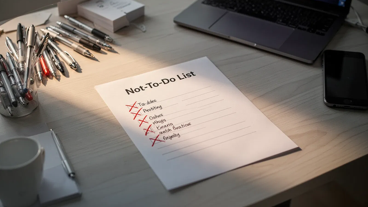 Not-To-Do-Liste: Warum weniger tun mehr bringt - Foto: über boerse-global.de