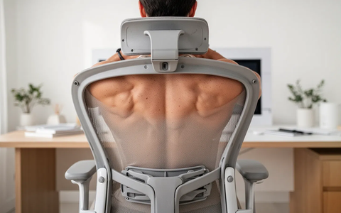 Einfache Rücken-Übung bekämpft den Büro-Rundrücken - Foto: über boerse-global.de