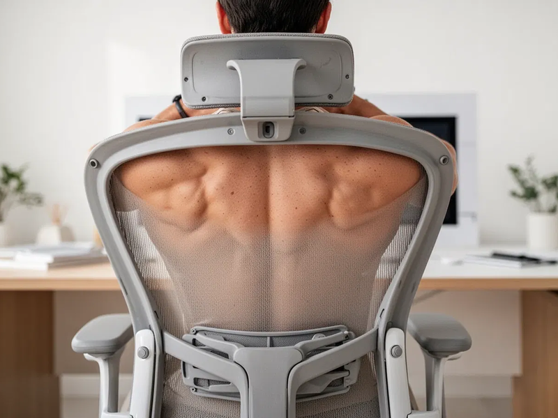 Einfache Rücken-Übung bekämpft den Büro-Rundrücken - Foto: über boerse-global.de