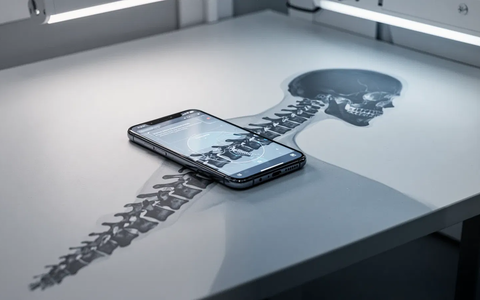 Chin Tuck: Einfache Übung bekämpft den Handy-Nacken - Foto: über boerse-global.de