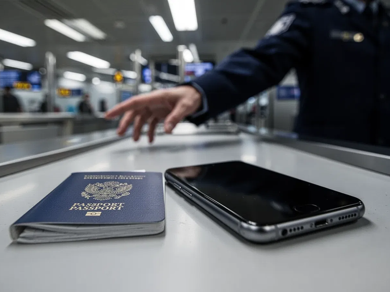 Grenzkontrollen: Smartphone-Durchsuchungen werden zur Regel - Foto: über boerse-global.de