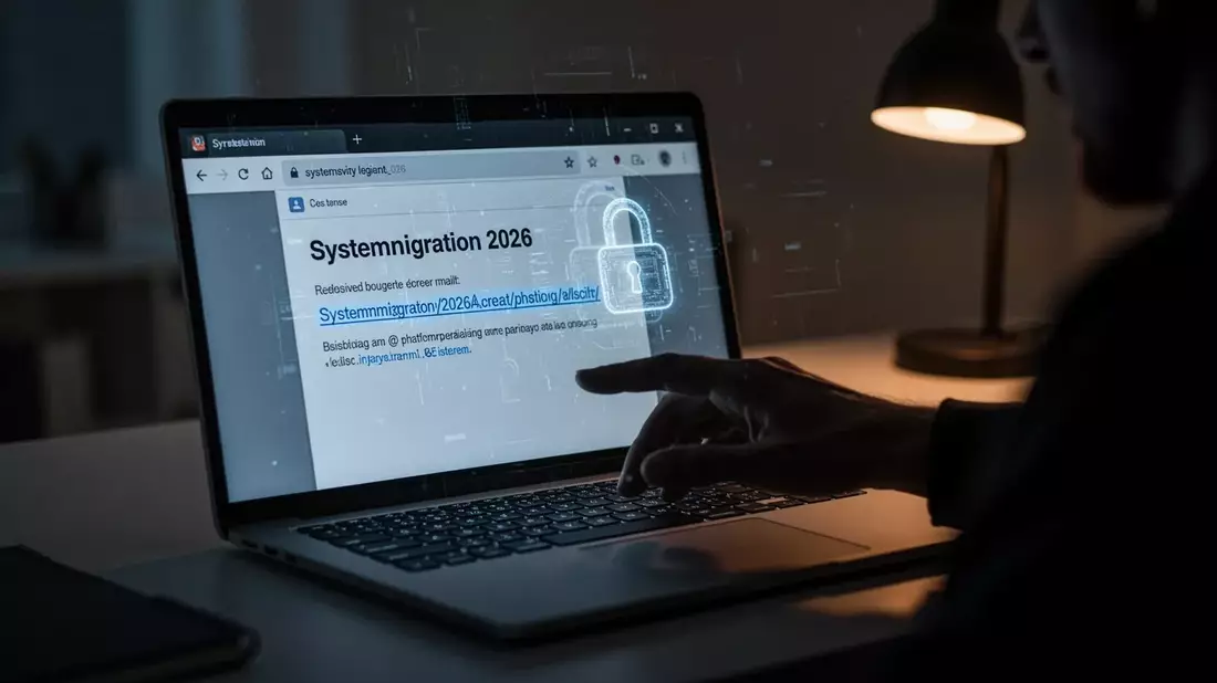 Phishing-Welle nutzt angebliche Systemmigration 2026 aus - Bild: über boerse-global.de