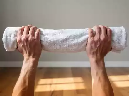 Handtuch-Rudern: Das 3-Minuten-Workout für einen starken Rücken - Foto: über boerse-global.de