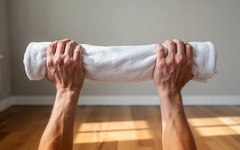 Handtuch-Rudern: Das 3-Minuten-Workout für einen starken Rücken - Foto: über boerse-global.de