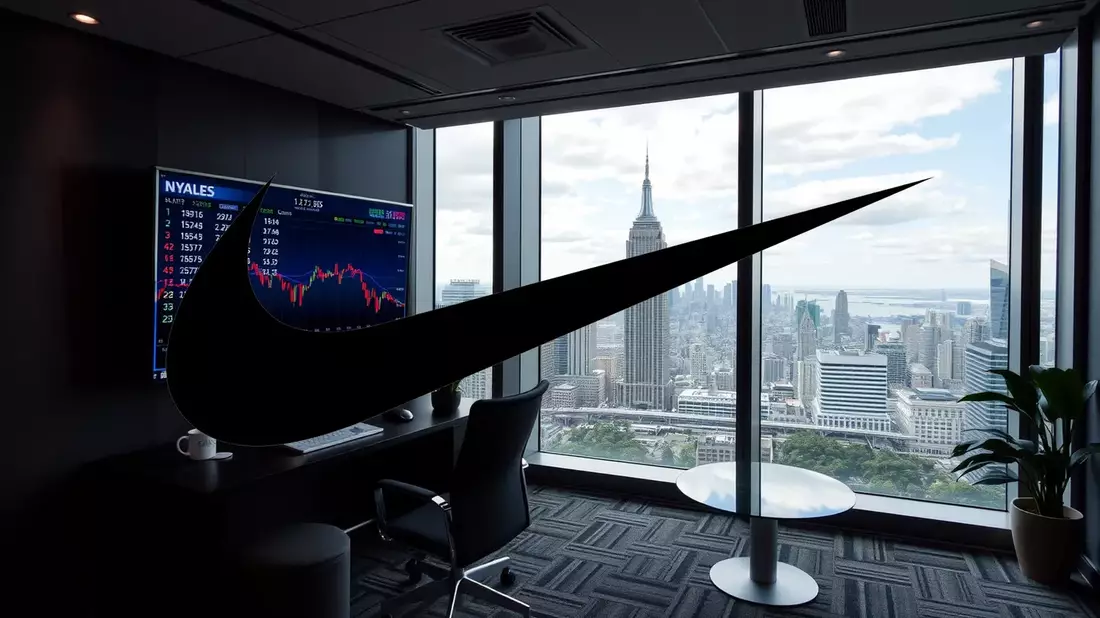 Nike en un Cruce de Caminos: Recortes de Personal y una Posible Filtración de Datos Illustration mit AI erstellt übermittelt durch boerse-global.de