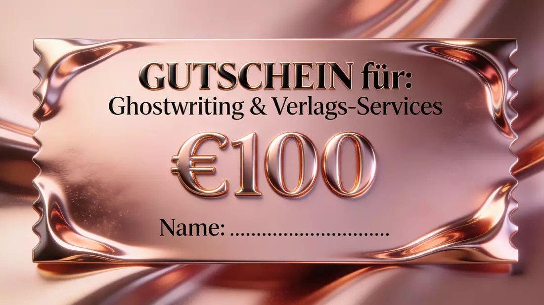 Geschenk-Gutschein für Autoren - Bild: Pressetherapeut über pressetext.de