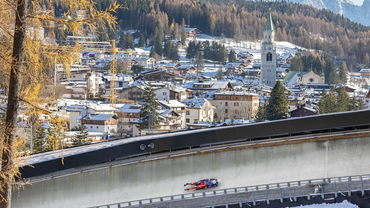 Cortina im Fokus: Olympische Bühne für den Rodelsport in Mailand Cortina 2026 - Foto: presseportal.de