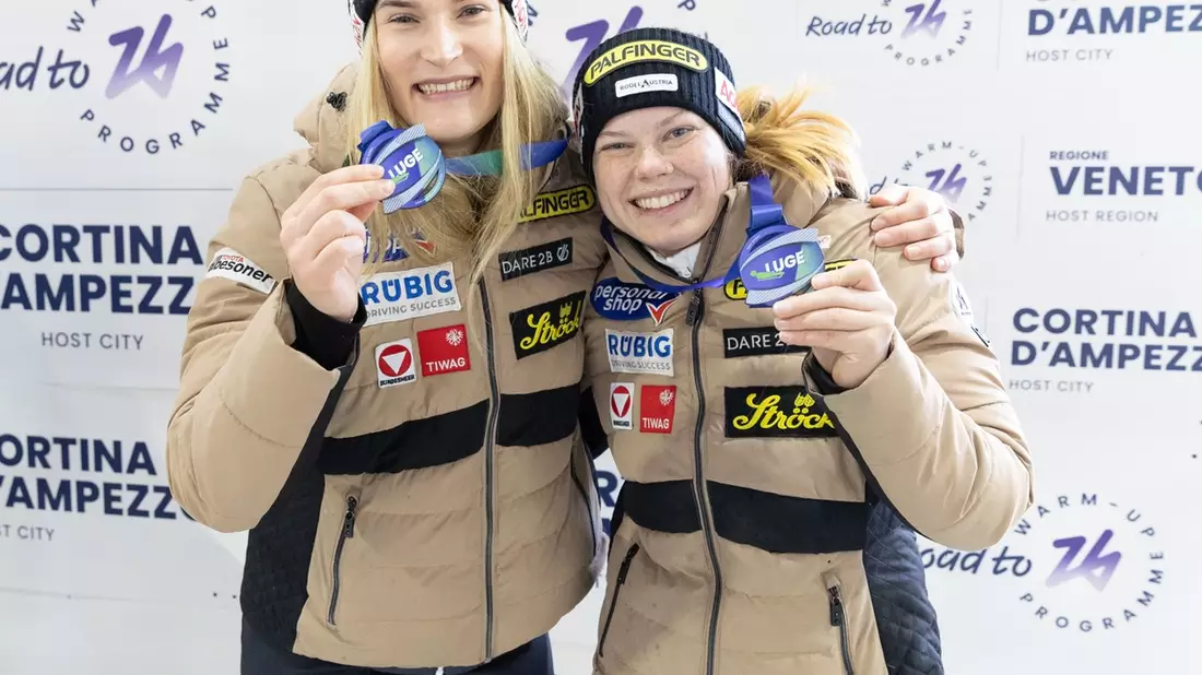 Selina Egle und Lara Kipp - das ideale Doppel-Duo - Bild: presseportal.de