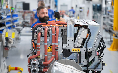 Mit einem Zukunftspreis ausgezeichnet, aber geringer Nachfrage: Der Brennstoffzellen-Antrieb von Bosch. (Archivbild) - Foto: Marijan Murat/dpa