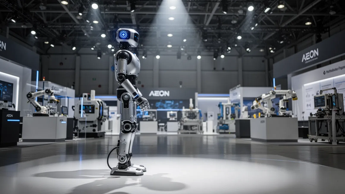 Hexagon AEON: Humanoid-Roboter feiert Industrie-Premiere auf der Hannover Messe - Foto: über boerse-global.de