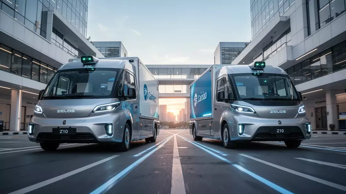 Alibaba-Tochter Cainiao fusioniert autonome Lieferflotte mit Zelos - Bild: über boerse-global.de