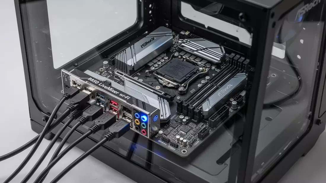 ASRock B850 LiveMixer: Das Content-Creator-Mainboard mit 23 USB-Anschlüssen - Bild: über boerse-global.de
