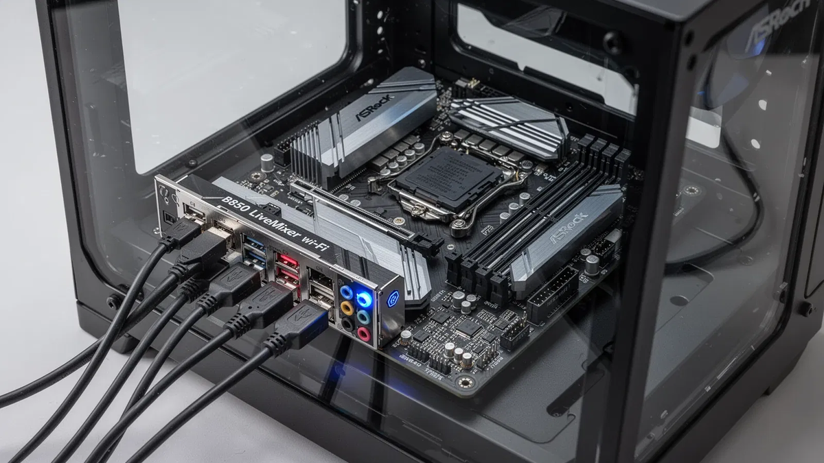 ASRock B850 LiveMixer: Das Content-Creator-Mainboard mit 23 USB-Anschlüssen - Foto: über boerse-global.de