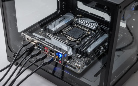 ASRock B850 LiveMixer: Das Content-Creator-Mainboard mit 23 USB-Anschlüssen - Foto: über boerse-global.de ASRock B850 LiveMixer: Das Content-Creator-Mainboard mit 23 USB-Anschlüssen - Foto: über boerse-global.de