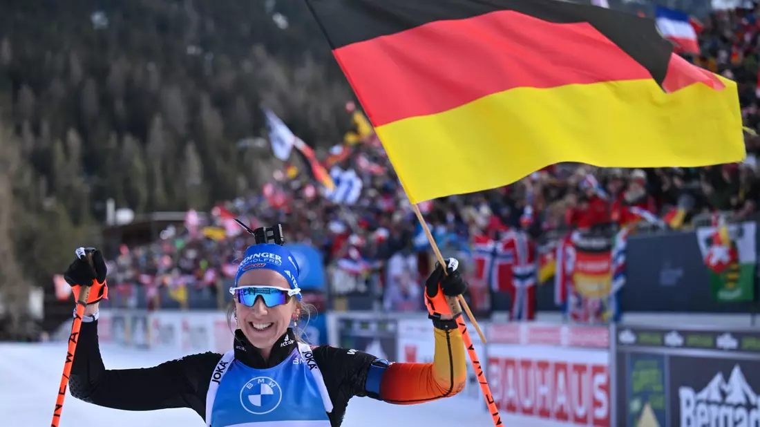 Franziska Preuß macht nach der Saison Schluss. (Archivbild) - Bild: Martin Schutt/dpa