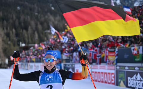 Franziska Preuß macht nach der Saison Schluss. (Archivbild) - Foto: Martin Schutt/dpa