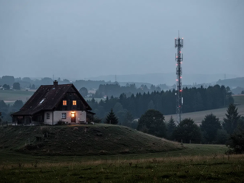 Funklöcher: Deutschlands Netzausbau gerät ins Stocken - Foto: über boerse-global.de