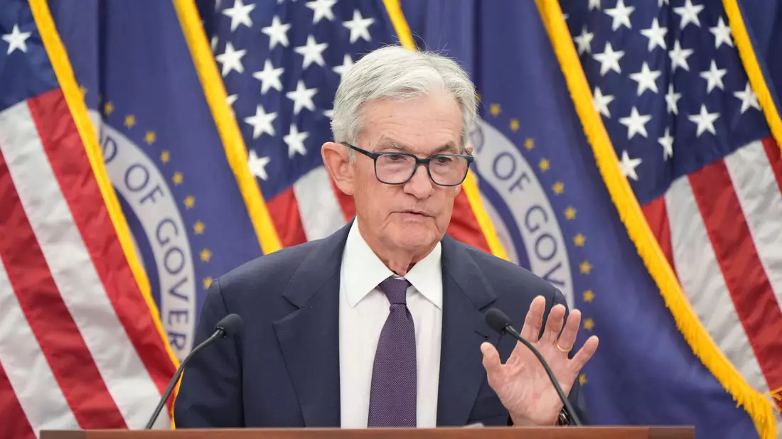 Hört im Mai als Fed-Chef auf: Jerome Powell. - Bild: Jacquelyn Martin/AP/dpa