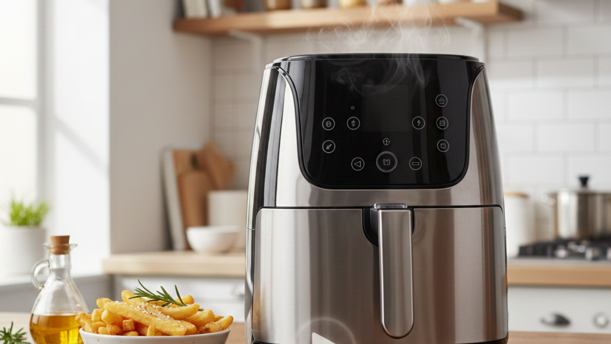 Airfryer, Heißluftfritteuse, Küchengeräte - Foto: THN