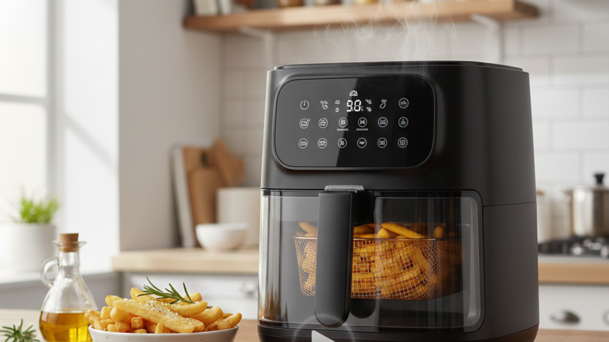 Airfryer, Heißluftfritteuse, Küchengeräte - Foto: THN