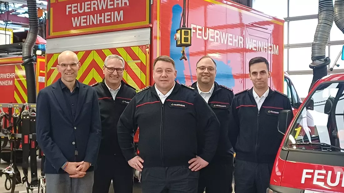 FW Weinheim: Feuerwehr wird immer beliebter - Bild: presseportal.de