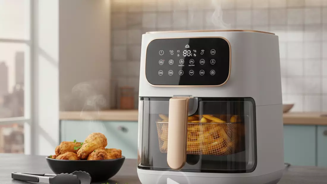 Airfryer, Heißluftfritteuse, Küchengeräte