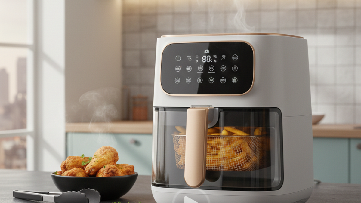 Airfryer, Heißluftfritteuse, Küchengeräte - Foto: THN