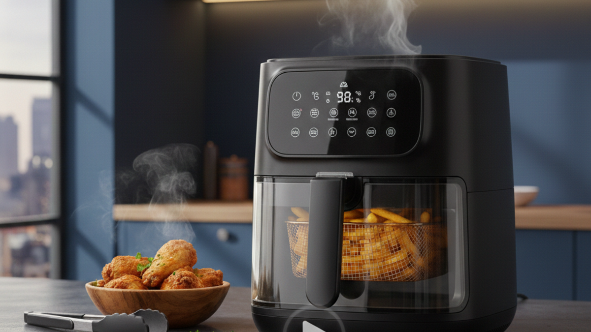 Airfryer, Heißluftfritteuse, Küchengeräte - Foto: THN