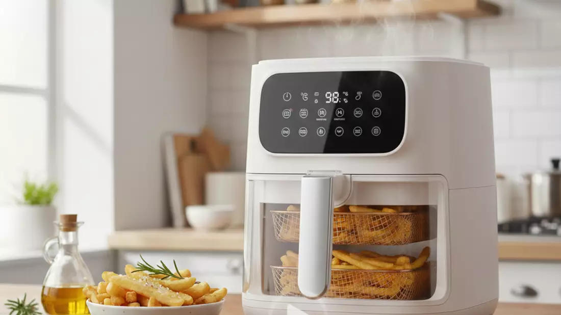 Airfryer, Heißluftfritteuse, Küchengeräte