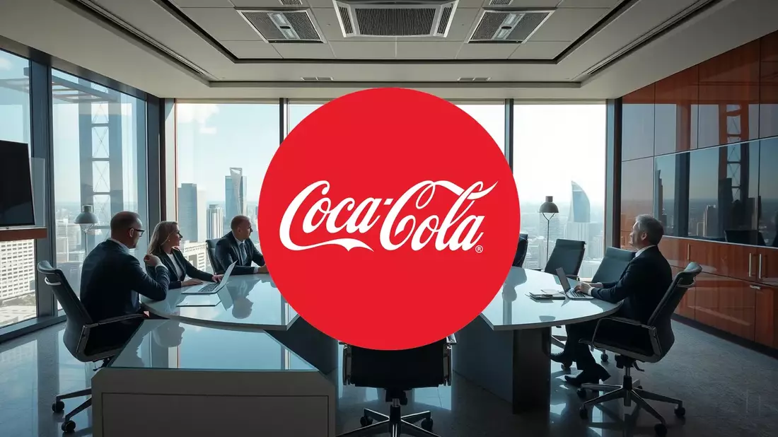 Coca-Cola Shares Navigate Conflicting Market Currents Illustration mit AI erstellt übermittelt durch boerse-global.de
