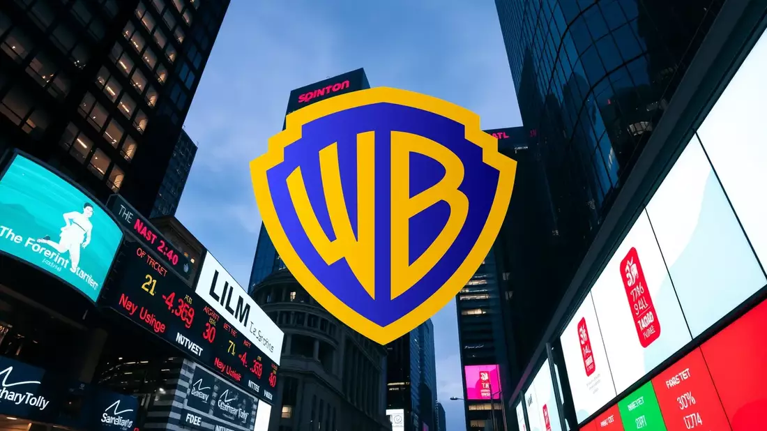 A Bidding War Erupts for Warner Bros. Discovery Illustration mit AI erstellt übermittelt durch boerse-global.de