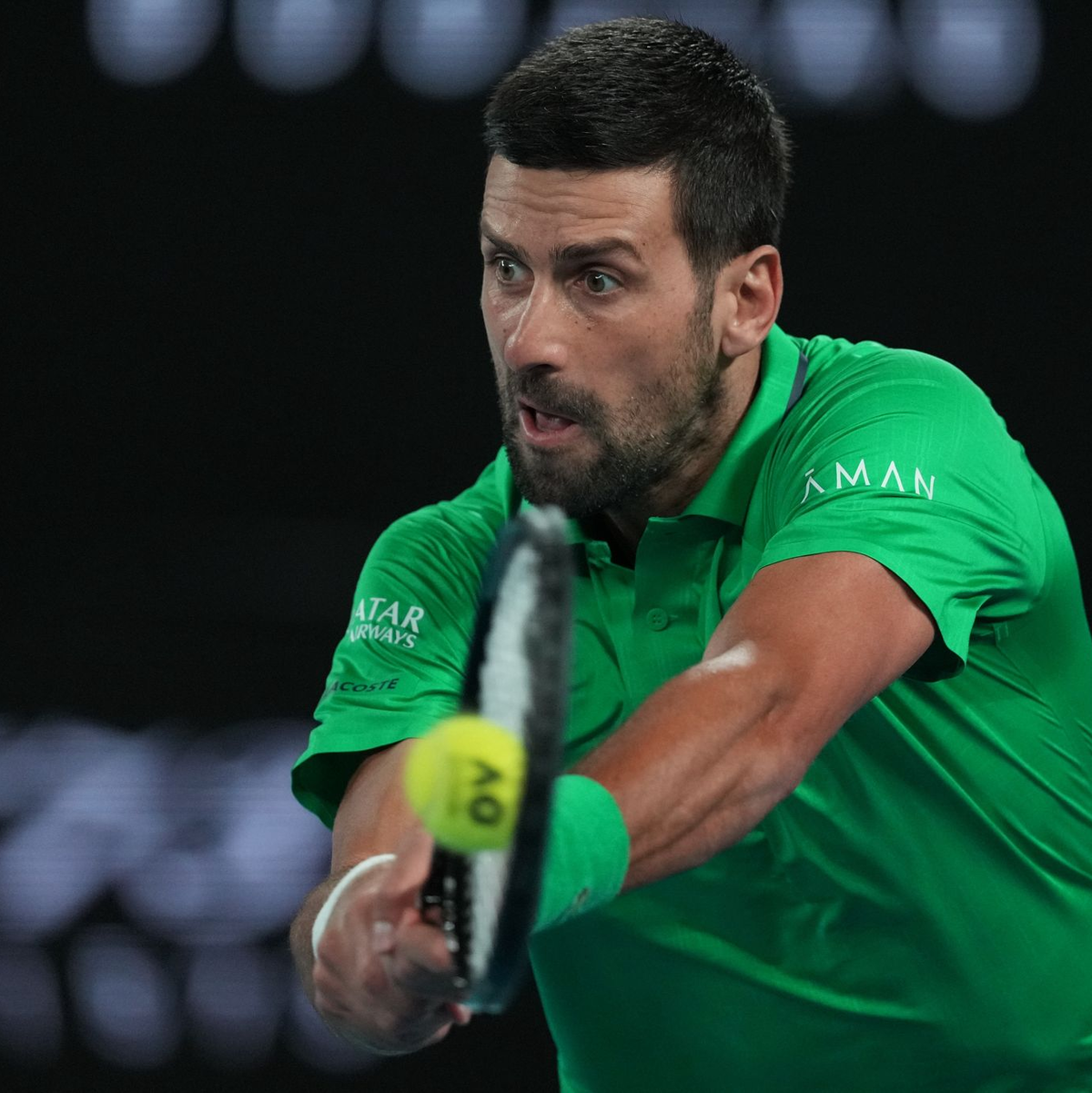 Novak Djokovic lieferte sich mit Jannik Sinner einen tollen Fight über fünf Sätze. - Foto: Asanka Brendon Ratnayake/AP/dpa