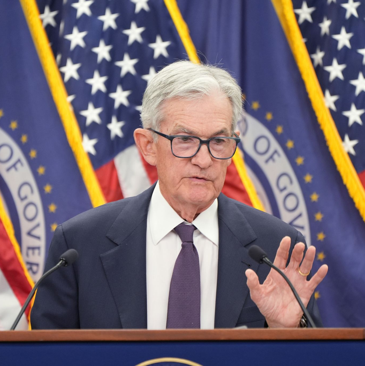 Im Visier von Trump: Fed-Chef Jerome Powell. - Foto: Jacquelyn Martin/AP/dpa