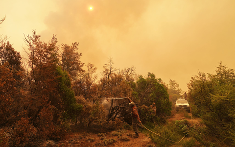 Betroffen sind Teile der Provinzen Chubut, La Pampa, Neuquén und Río Negro.  - Foto: Victor R. Caivano/AP/dpa