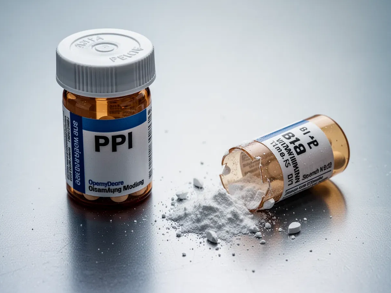 Magensäure-Blocker können Vitamin-B12-Mangel und Gedächtnisprobleme verursachen - Foto: über boerse-global.de