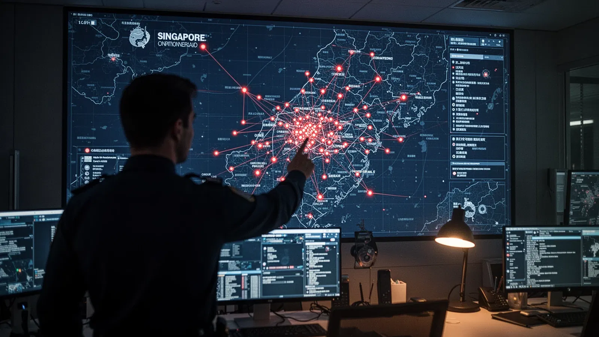 Singapurs Polizei fasst 217 Verdächtige in landesweiter Anti-Betrugsaktion - Foto: über boerse-global.de
