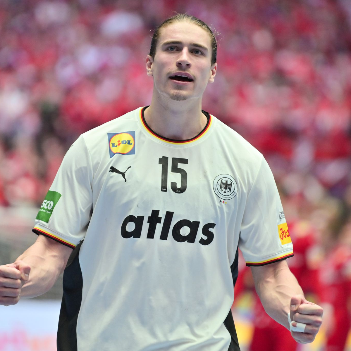 Juri Knorr findet zurück zu alter Stärke. - Foto: Sina Schuldt/dpa