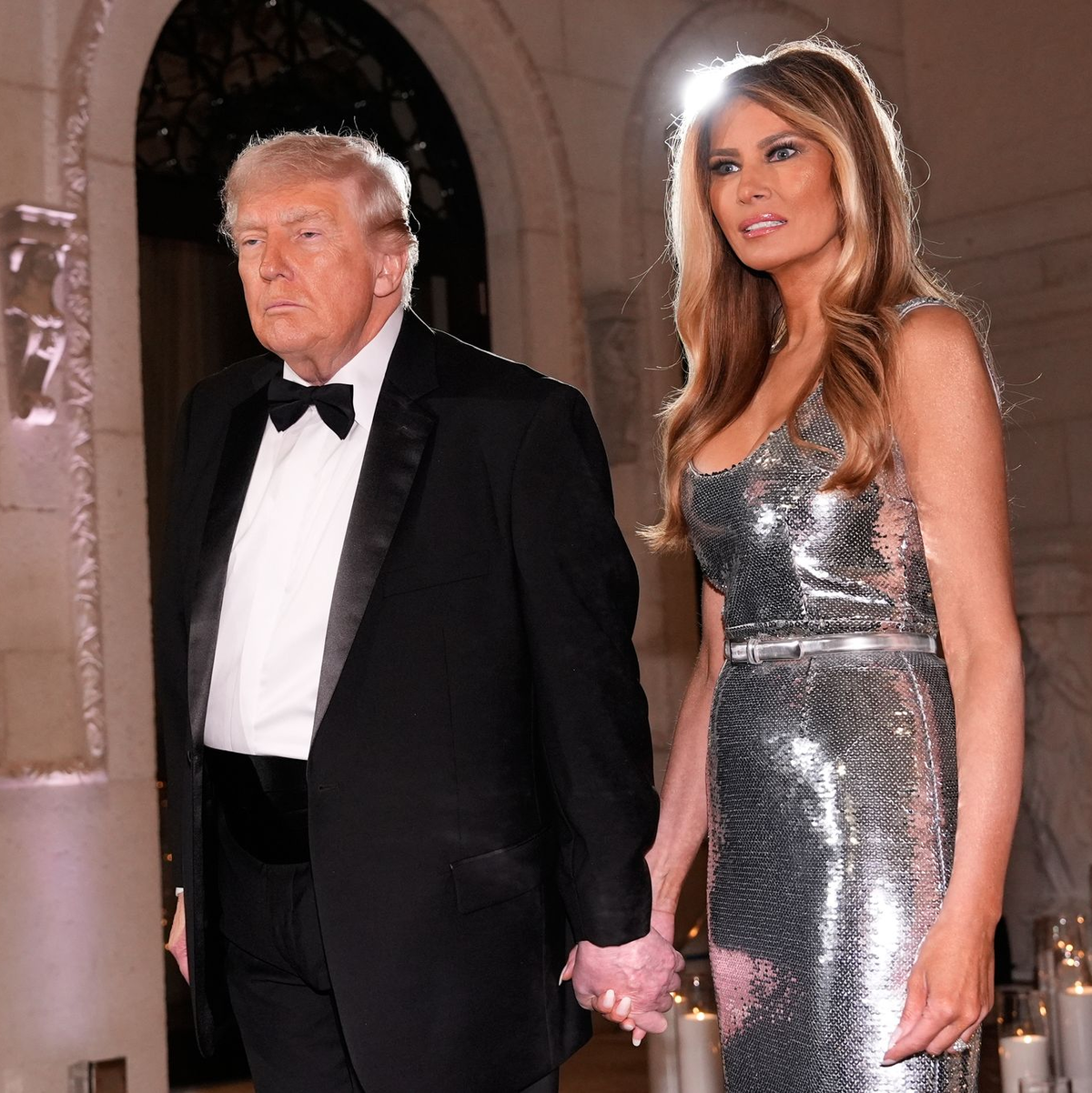 Silvester feierten die Trumps in Mar-a-Lago. (Archivbild) - Foto: Alex Brandon/AP/dpa