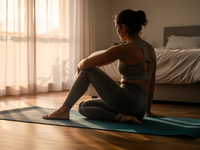 Sanfte Morgengymnastik hält ab 45 beweglich - Foto: über boerse-global.de