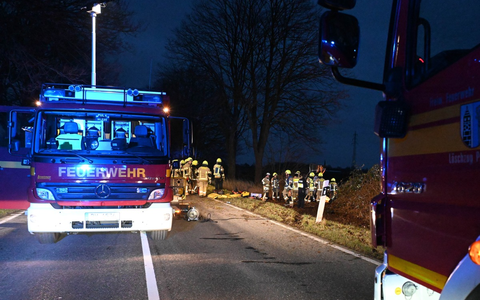 FW Pulheim: Verkehrsunfall mit Schwerverletzter - Foto: presseportal.de