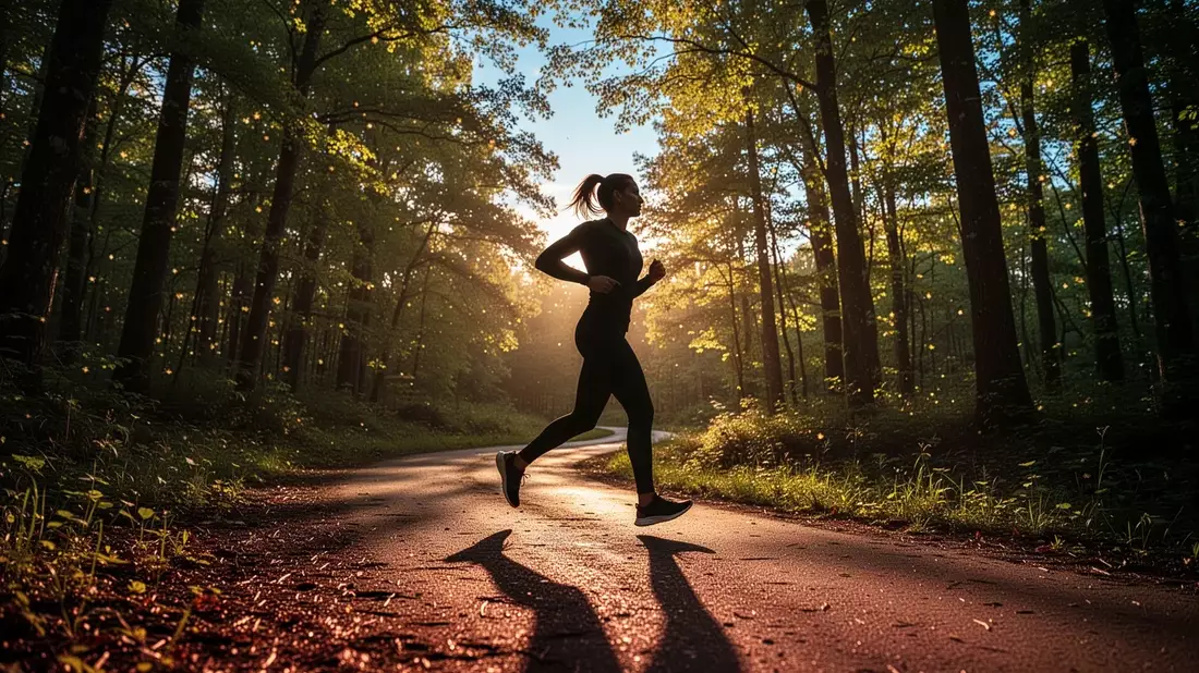 Gehen: So wird der Spaziergang zum effektiven Workout Illustration mit AI erstellt übermittelt durch boerse-global.de