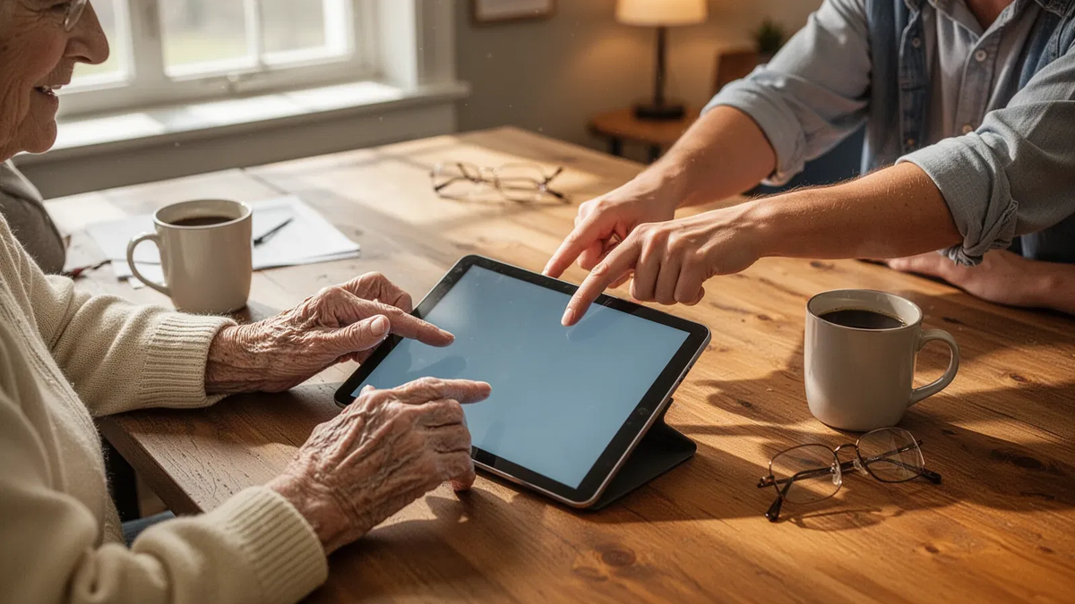 Tech-Mentoring in Lincoln: Studenten schließen digitale Kluft für Senioren - Foto: über boerse-global.de