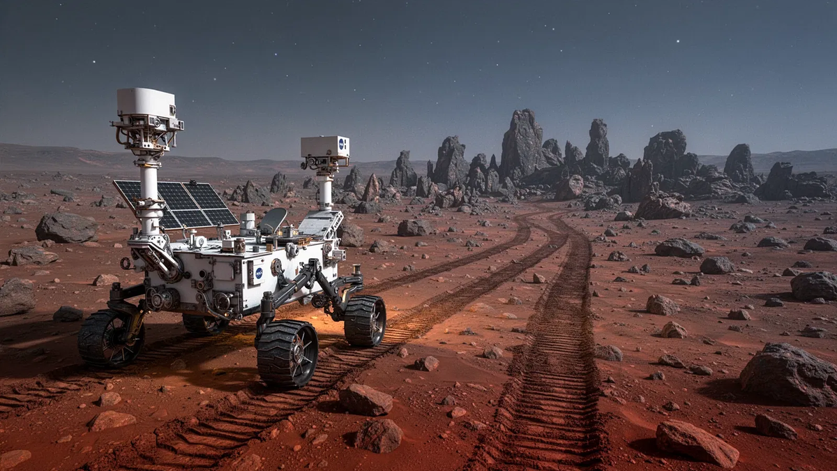 NASA-Rover Perseverance fährt erstmals KI-geplanten Kurs auf dem Mars - Foto: über boerse-global.de