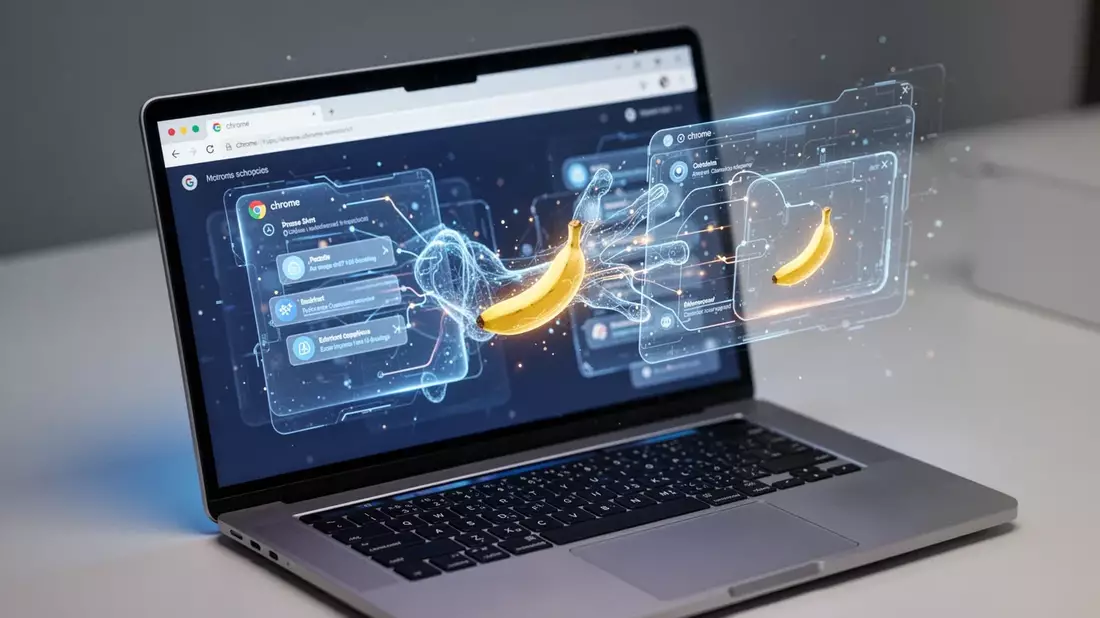 Chrome wird zum KI-Assistenten: Google startet „Auto Browse“ und „Nano Banana“ - Bild: über boerse-global.de