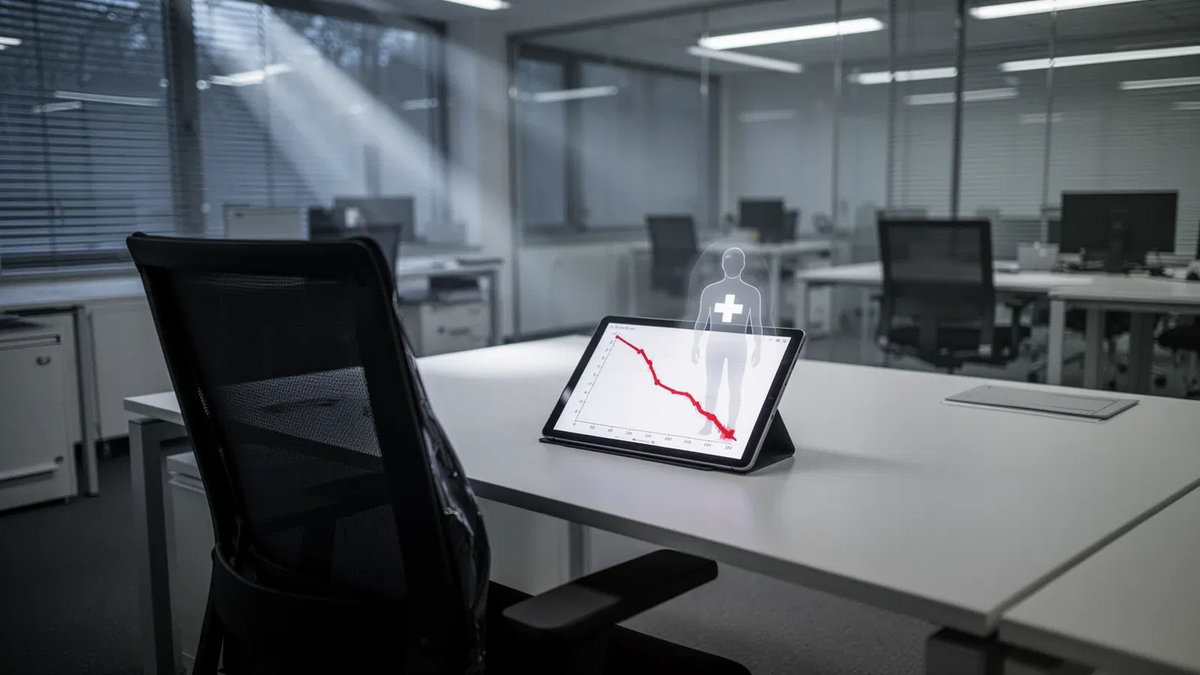 Krankenstand auf Rekordhoch: Präsentismus wird zur versteckten Gefahr - Foto: über boerse-global.de