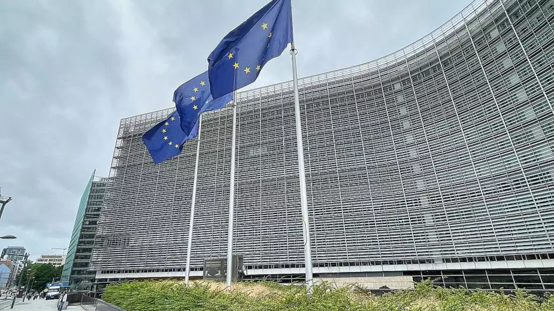 EU-Fahnen (Archiv) - Bild: via dts Nachrichtenagentur